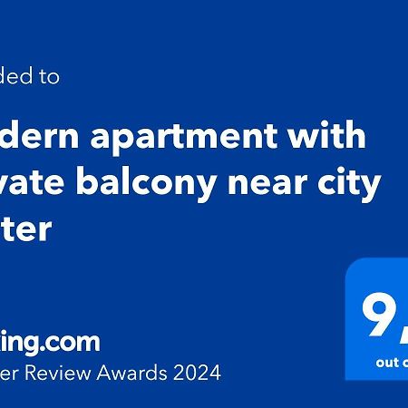 Modern Apartment With Private Balcony Near City Center Wien Eksteriør billede